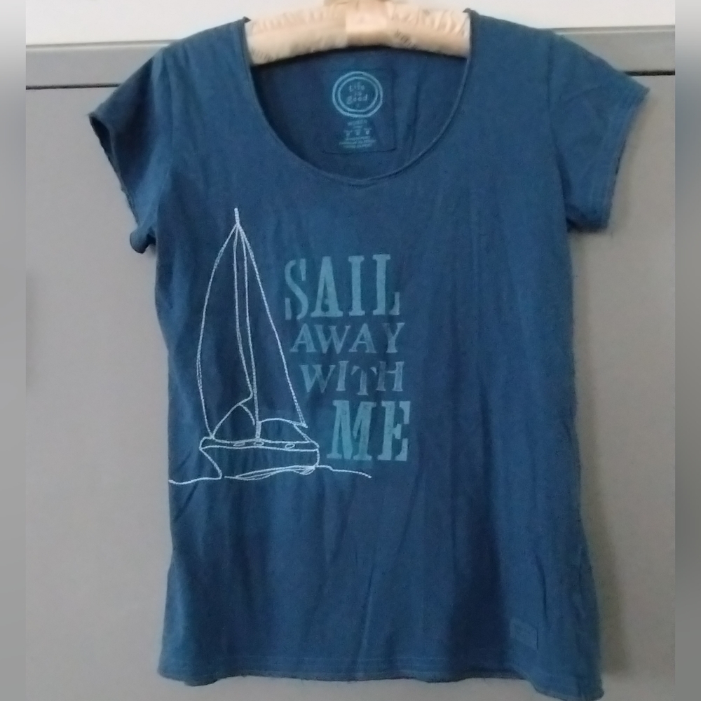 Life is Good fitted tee shirt